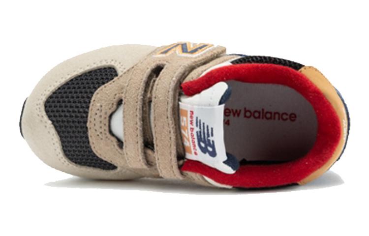 Дышащие поддерживающие устойчивые к истиранию низкие детские кроссовки для бега коричневые синие Kids' New Balance 
Дышащие поддерживающие устойчивые к истиранию низкие детские кроссовки для бега коричневые синие Kids' New Balance