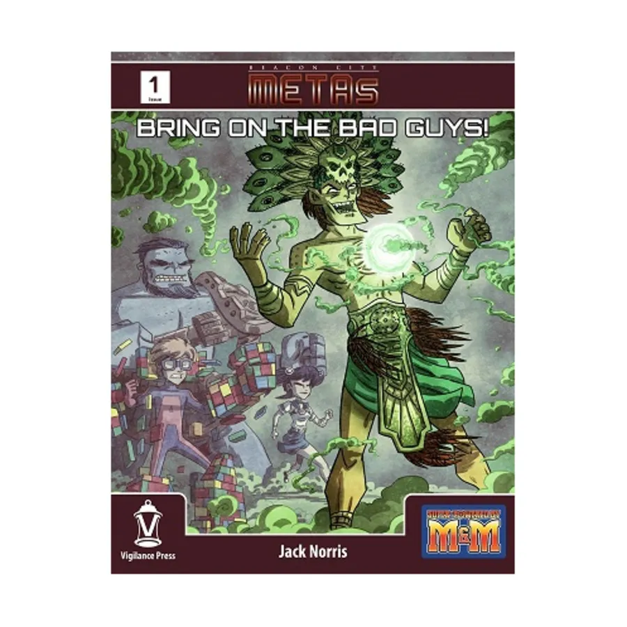 Beacon City METAs #1, Superhero RPG's (Vigilance Press), мягкая обложка
Beacon City METAs #1, Superhero RPG's (Vigilance Press), мягкая обложка