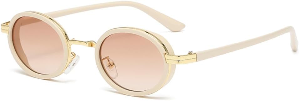 Солнцезащитные очки UV400 с овальной металлической оправой в стиле панк, градиентной расцветкой, для женщин и мужчин, для бега и занятий спортом на открытом воздухе UYPTK, Beige
Солнцезащитные очки UV400 с овальной металлической оправой в стиле панк, градиентной расцветкой, для женщин и мужчин, для бега и занятий спортом на открытом воздухе UYPTK, Beige