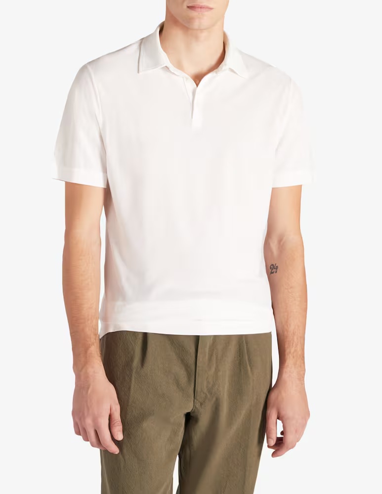 Рубашка-поло узкого кроя Zanone из органического хлопка IceCotton Slowear, цвет Bianco Ottico
Рубашка-поло узкого кроя Zanone из органического хлопка IceCotton Slowear, цвет Bianco Ottico