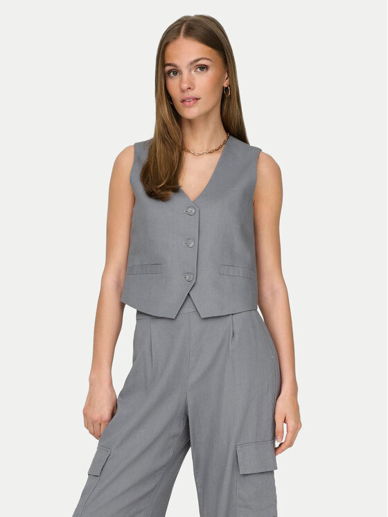 Жилет regular fit Maya 15324995 Jdy, серый
Жилет regular fit Maya 15324995 Jdy, серый