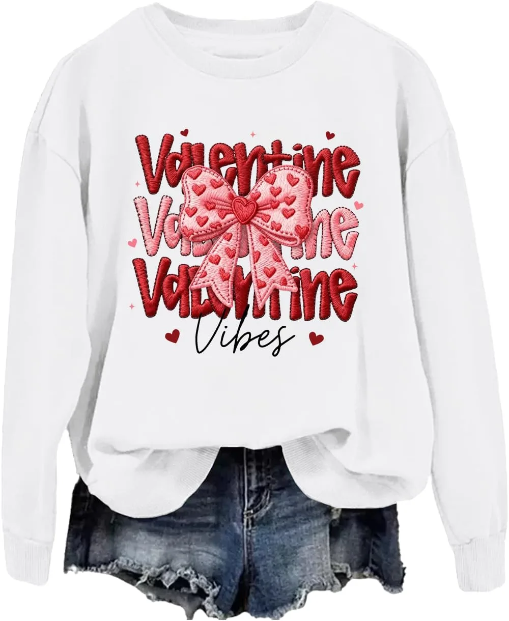 Свитшот с бантом Valentine Vibes Coquette JWVEL
Свитшот с бантом Valentine Vibes Coquette JWVEL
