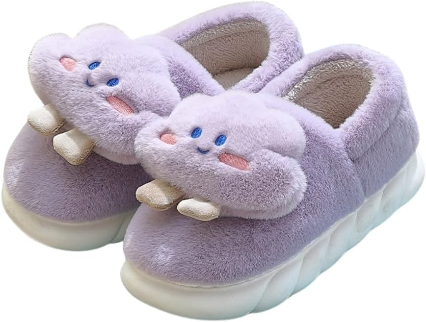 Милые мультяшные хлопковые тапочки с облаками - хлопковые обувь для дома и улицы для женщин, мужчин или девочек, унисекс, выбор для пар, размеры США 4-13 Uivxxud, пурпурный
Милые мультяшные хлопковые тапочки с облаками - хлопковые обувь для дома и улицы для женщин, мужчин или девочек, унисекс, выбор для пар, размеры США 4-13 Uivxxud, пурпурный