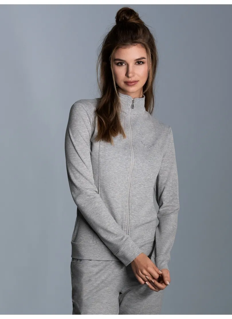 Толстовка Trigema "Куртка TRIGEMA, украшенная хрустальными камнями", серый
Толстовка Trigema "Куртка TRIGEMA, украшенная хрустальными камнями", серый