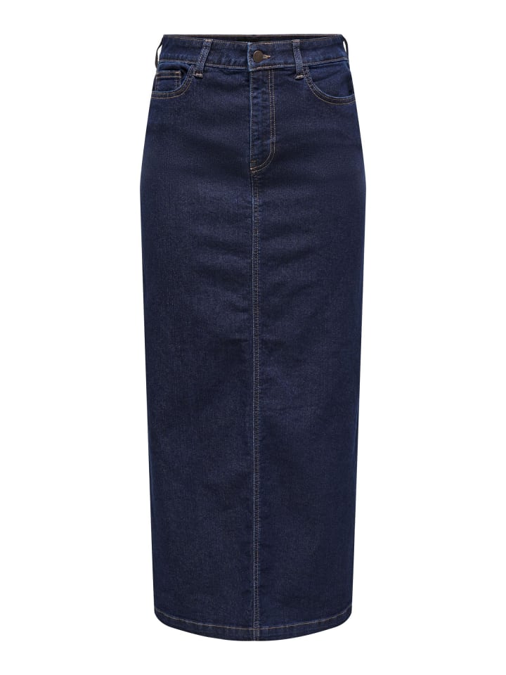 Юбка до колена JDY, темно-синий деним
Юбка до колена JDY, темно-синий деним