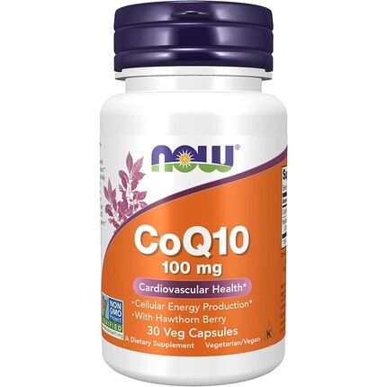 NOW Foods CoQ10 100 мг 30 капсул – упаковка из 2 шт.
NOW Foods CoQ10 100 мг 30 капсул – упаковка из 2 шт.