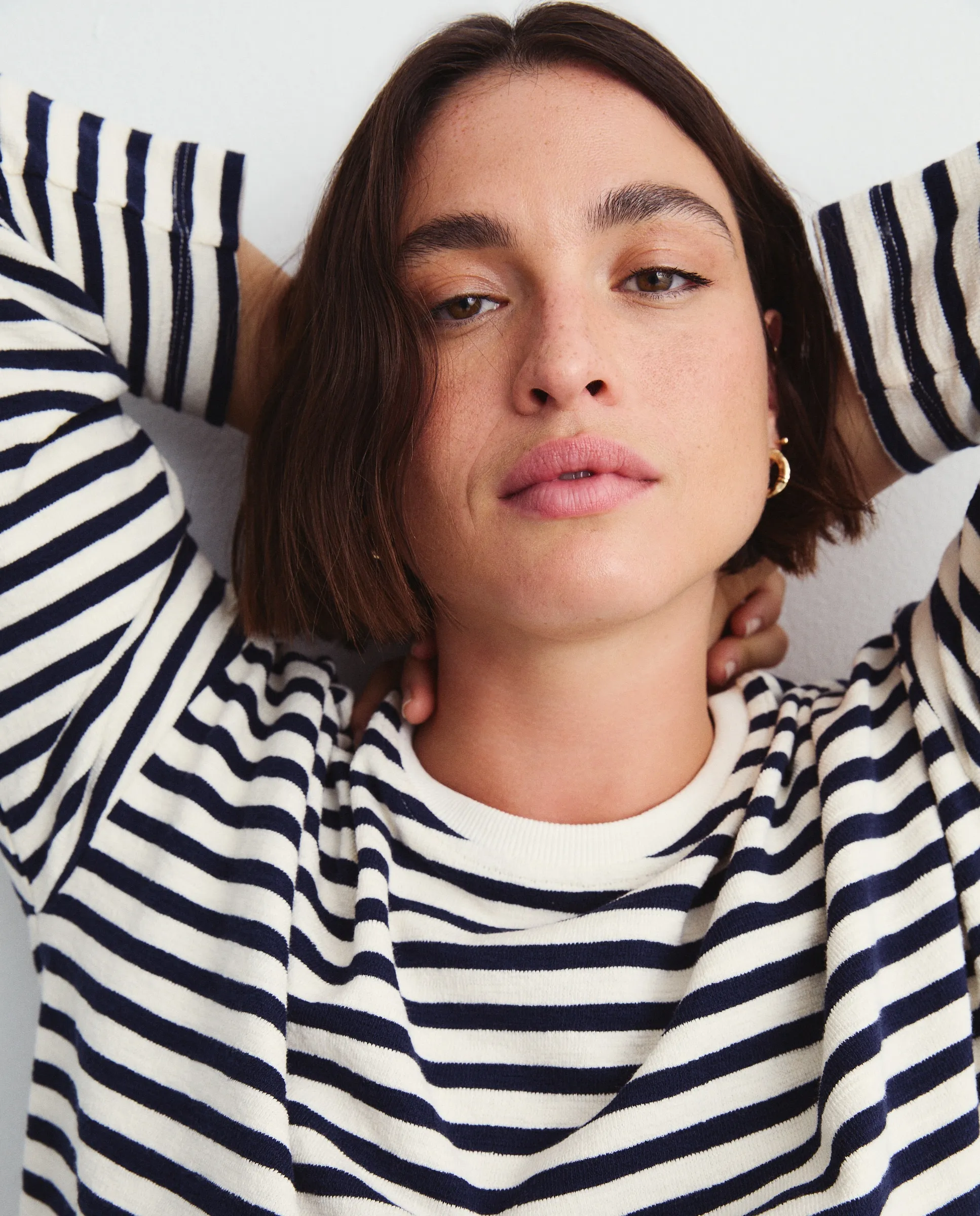 Женская футболка в полоску Couchel, темно-синий
Женская футболка в полоску Couchel, темно-синий