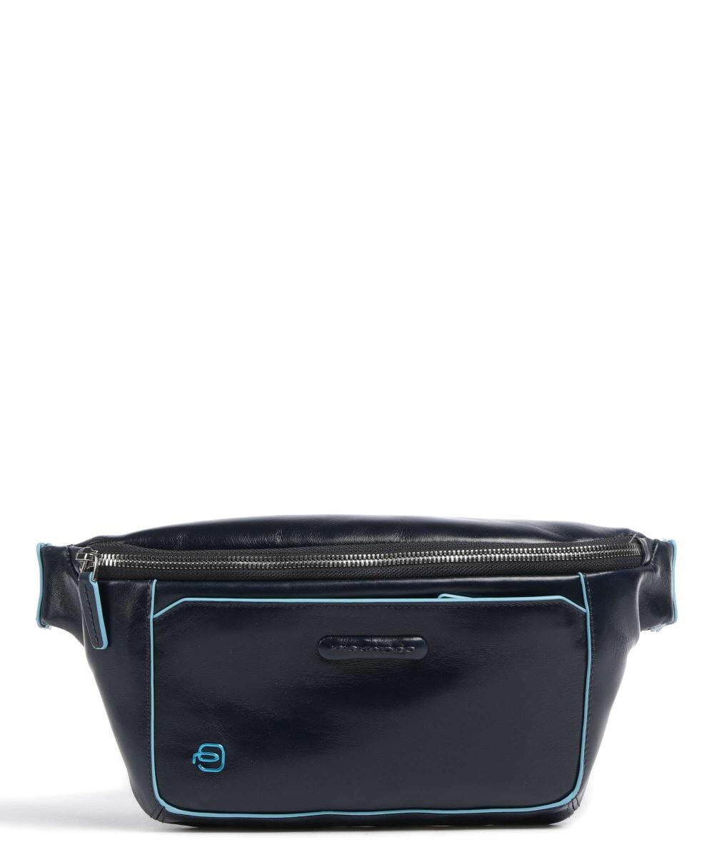 Синяя поясная сумка Square из зерненой яловой кожи Piquadro, синий
Синяя поясная сумка Square из зерненой яловой кожи Piquadro, синий