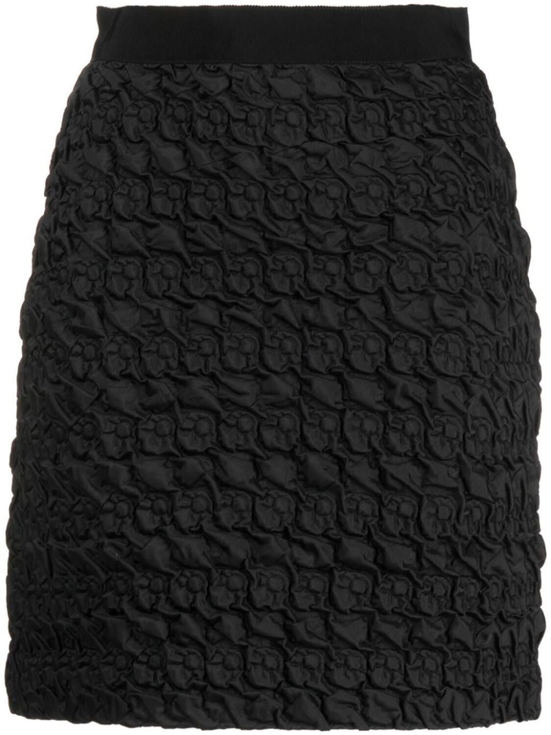 Gemy Maalouf юбка мини с завышенной талией, черный 
Gemy Maalouf юбка мини с завышенной талией, черный