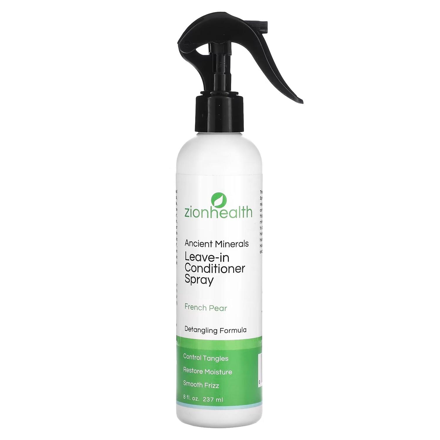 Несмываемый кондиционер-спрей Zion Health Ancient Minerals «Французская груша», 8 жидких унций (237 мл)
Несмываемый кондиционер-спрей Zion Health Ancient Minerals «Французская груша», 8 жидких унций (237 мл)