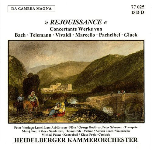 CD диск Bach / Gluck / Marcello / Vivaldi: Rejouissance (Konzertante Werk)
CD диск Bach / Gluck / Marcello / Vivaldi: Rejouissance (Konzertante Werk)