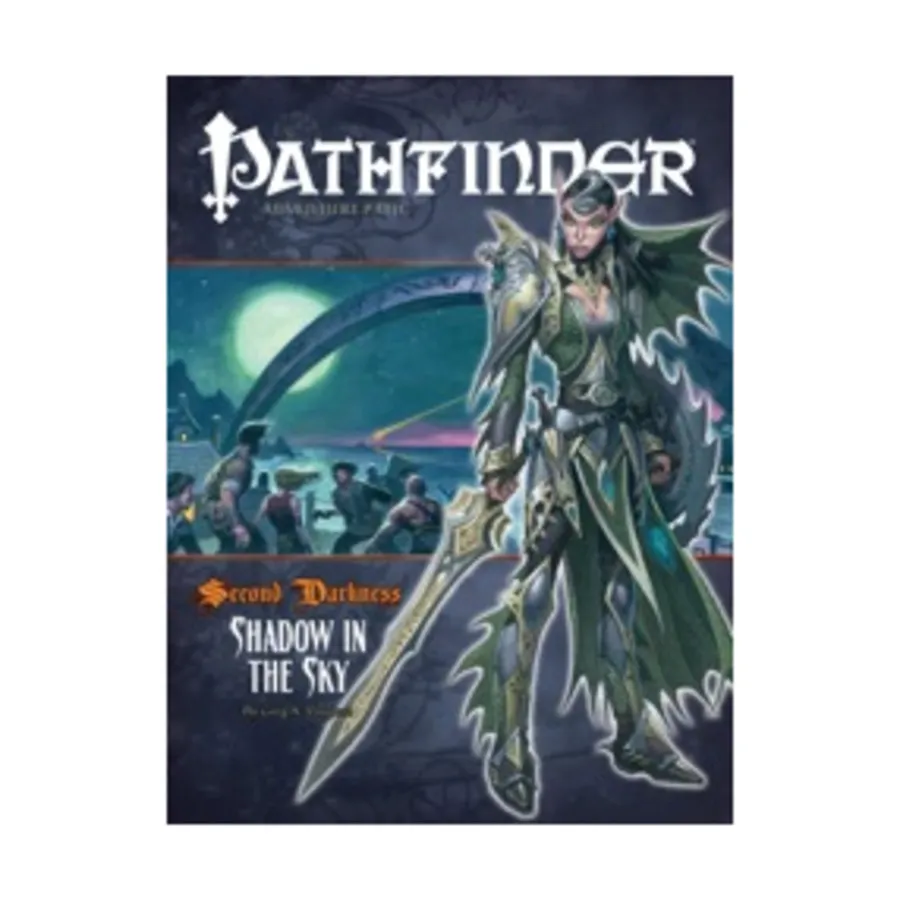 #13 "Second Darkness #1 - Shadow in the Sky" (Gen Con 2008 Edition), Pathfinder Roleplaying Game (1st Edition) - Adventure Path #001 - #030, мягкая обложка
#13 "Second Darkness #1 - Shadow in the Sky" (Gen Con 2008 Edition), Pathfinder Roleplaying Game (1st Edition) - Adventure Path #001 - #030, мягкая обложка