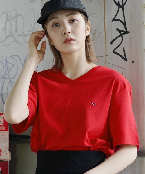 Футболка с коротким рукавом, ручной крой TOMMY HILFIGER, красный
Футболка с коротким рукавом, ручной крой TOMMY HILFIGER, красный