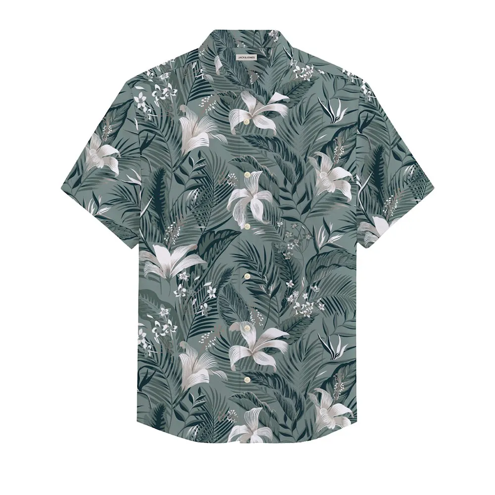 Рубашка с коротким рукавом Jack & Jones Hawaii Aop, зеленый
Рубашка с коротким рукавом Jack & Jones Hawaii Aop, зеленый