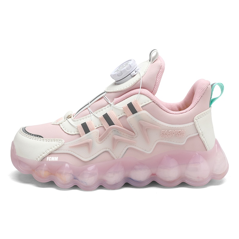 Водонепроницаемые противоскользящие баскетбольные кроссовки Rebound для детей FCMM, розовый
Водонепроницаемые противоскользящие баскетбольные кроссовки Rebound для детей FCMM, розовый