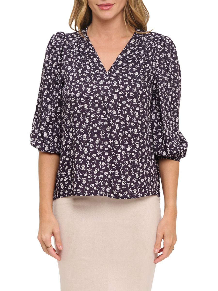 Цветочный топ Renee C., цвет Navy White
Цветочный топ Renee C., цвет Navy White