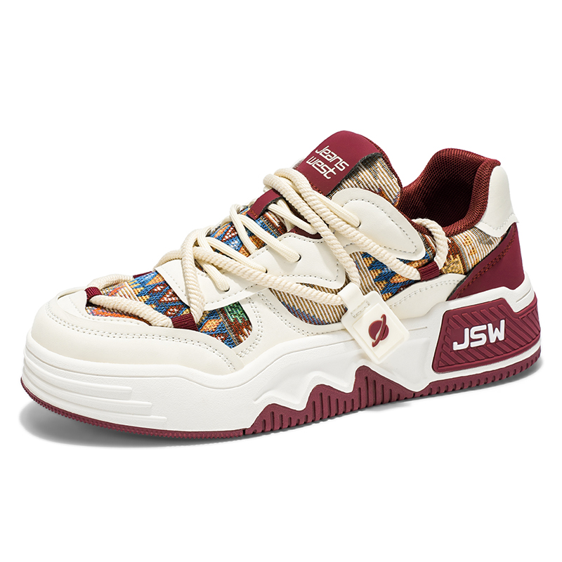 Мужские кроссовки для скейтбординга с низкой амортизацией и износостойкостью JEANSWEST, White Red
Мужские кроссовки для скейтбординга с низкой амортизацией и износостойкостью JEANSWEST, White Red