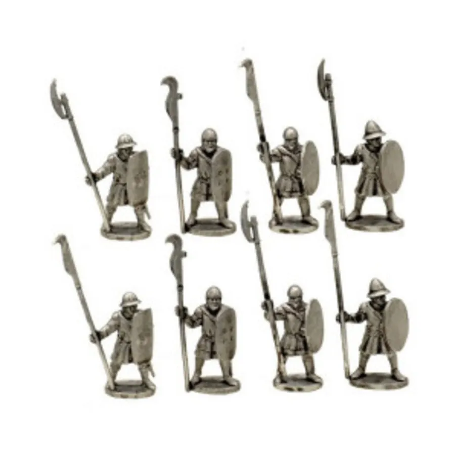 Тяжелая пехота с алебардами, 1315–1365 гг., Historical Miniatures - Renaissance (15mm) (Mirliton SG)
Тяжелая пехота с алебардами, 1315–1365 гг., Historical Miniatures - Renaissance (15mm) (Mirliton SG)