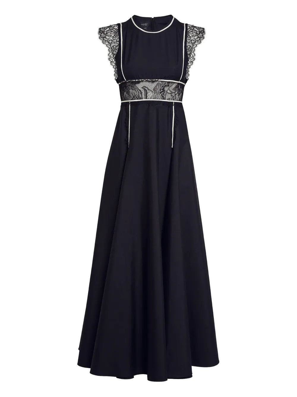 Платье с кружевными вставками Giambattista Valli, черный
Платье с кружевными вставками Giambattista Valli, черный