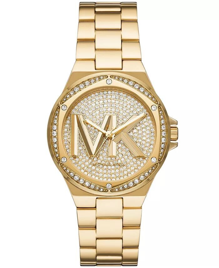 Женские часы Lennox с тремя стрелками, золотистый браслет из нержавеющей стали, 37 мм Michael Kors
Женские часы Lennox с тремя стрелками, золотистый браслет из нержавеющей стали, 37 мм Michael Kors