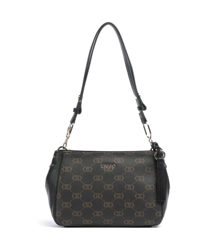 Сумка через плечо с логотипом и застежкой-молнией Liu Jo, черный
Сумка через плечо с логотипом и застежкой-молнией Liu Jo, черный