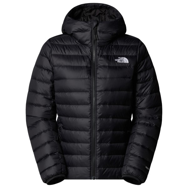 Женская классическая пуховая куртка с капюшоном - пуховик The North Face, черный
Женская классическая пуховая куртка с капюшоном - пуховик The North Face, черный