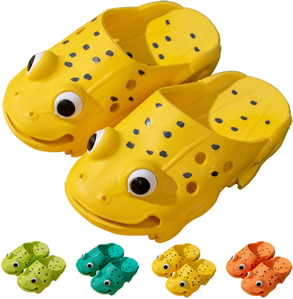 Тапочки-лягушки, сандалии-лягушки, унисекс, тапочки с мультяшными животными, домашние, для ванной и бассейна Han Shan, желтый
Тапочки-лягушки, сандалии-лягушки, унисекс, тапочки с мультяшными животными, домашние, для ванной и бассейна Han Shan, желтый