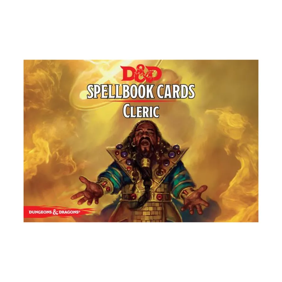 Карты книг заклинаний — Священник (1-е издание, 2-е издание), Dungeons & Dragons - Gaming Aids (5th Edition) (Gale Force Nine) 
Карты книг заклинаний — Священник (1-е издание, 2-е издание), Dungeons & Dragons - Gaming Aids (5th Edition) (Gale Force Nine)