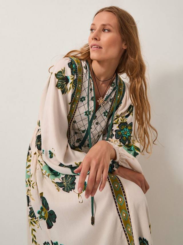 Платье миди Zenya с цветочным принтом Monsoon, Green
Платье миди Zenya с цветочным принтом Monsoon, Green