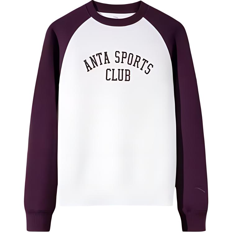 ANTA Толстовка Life Collection для женщин Ivory White/Plum Purple
ANTA Толстовка Life Collection для женщин Ivory White/Plum Purple