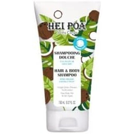 Шампунь для волос и тела 3в1 с мякотью кокоса 150мл, Hei Poa
Шампунь для волос и тела 3в1 с мякотью кокоса 150мл, Hei Poa
