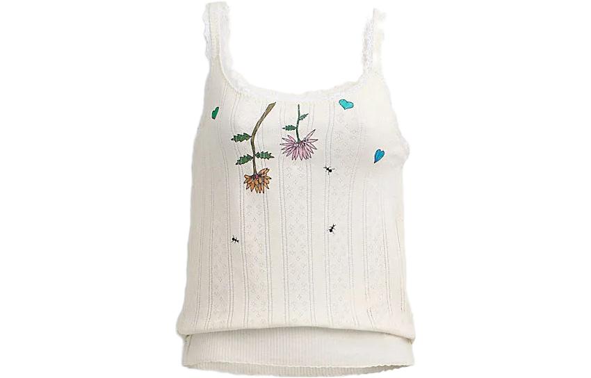 Футболка-майка женская белая COACH 
Футболка-майка женская белая COACH