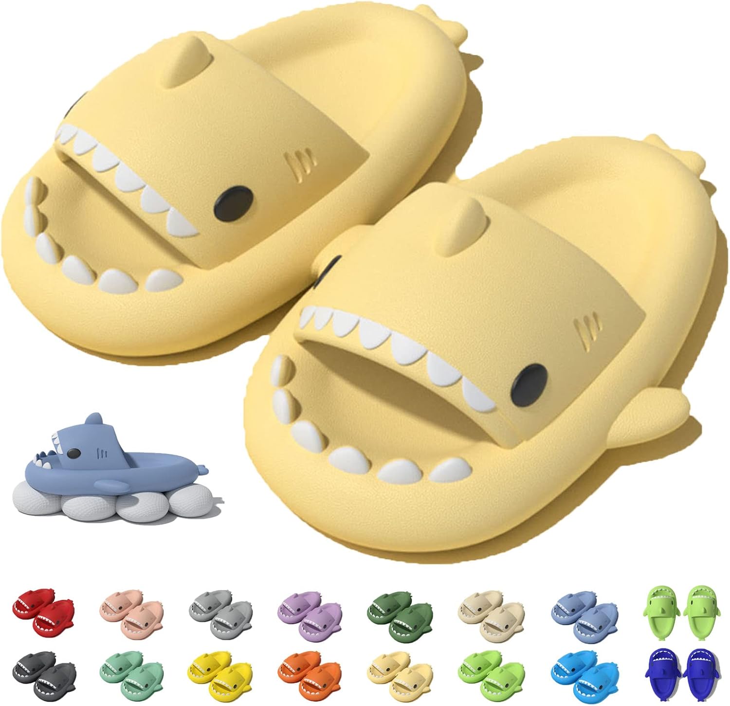 Оригинальные шлепанцы Jfxgjuv Sharky, Нескользящие шлепанцы Shark с подушкой, сандалии для мужчин, женщин и детей, желтый
Оригинальные шлепанцы Jfxgjuv Sharky, Нескользящие шлепанцы Shark с подушкой, сандалии для мужчин, женщин и детей, желтый