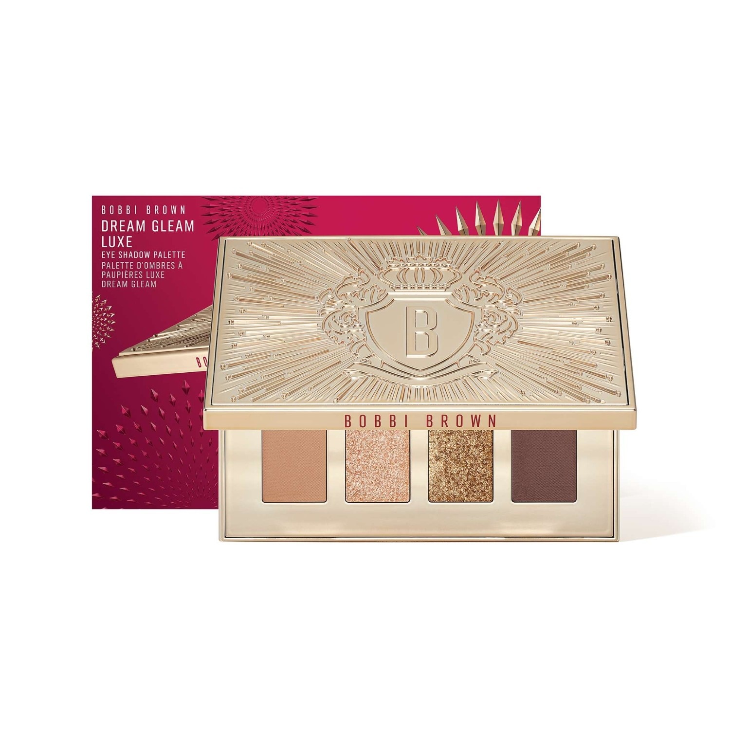 Тени для век holiday city lights dream gleam luxe eye shadow palette Bobbi Brown, вес 10.4 гр.
Тени для век holiday city lights dream gleam luxe eye shadow palette Bobbi Brown, вес 10.4 гр.