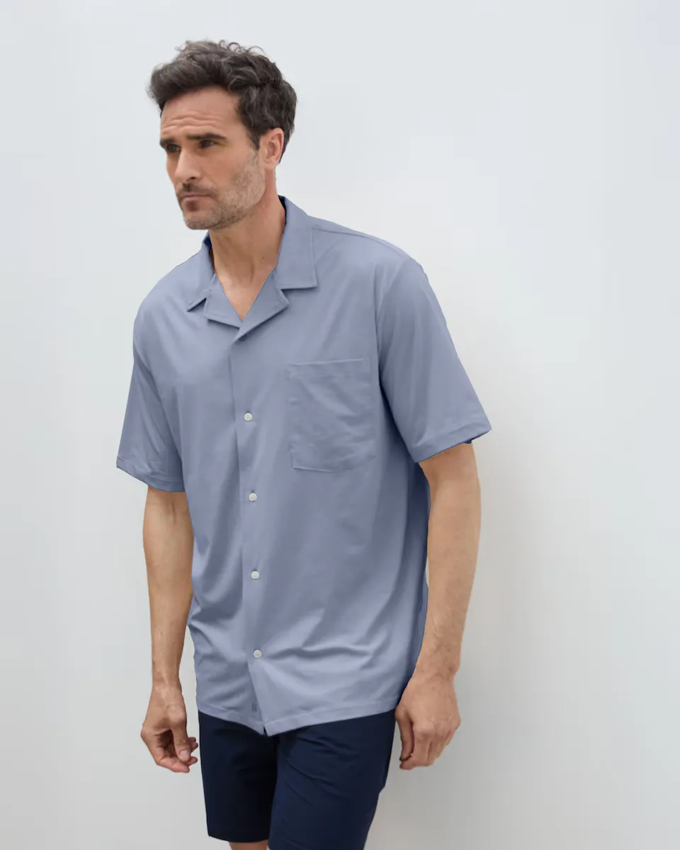 Мужская рубашка с охлаждающим эффектом, короткий рукав Sepiia, синий
Мужская рубашка с охлаждающим эффектом, короткий рукав Sepiia, синий