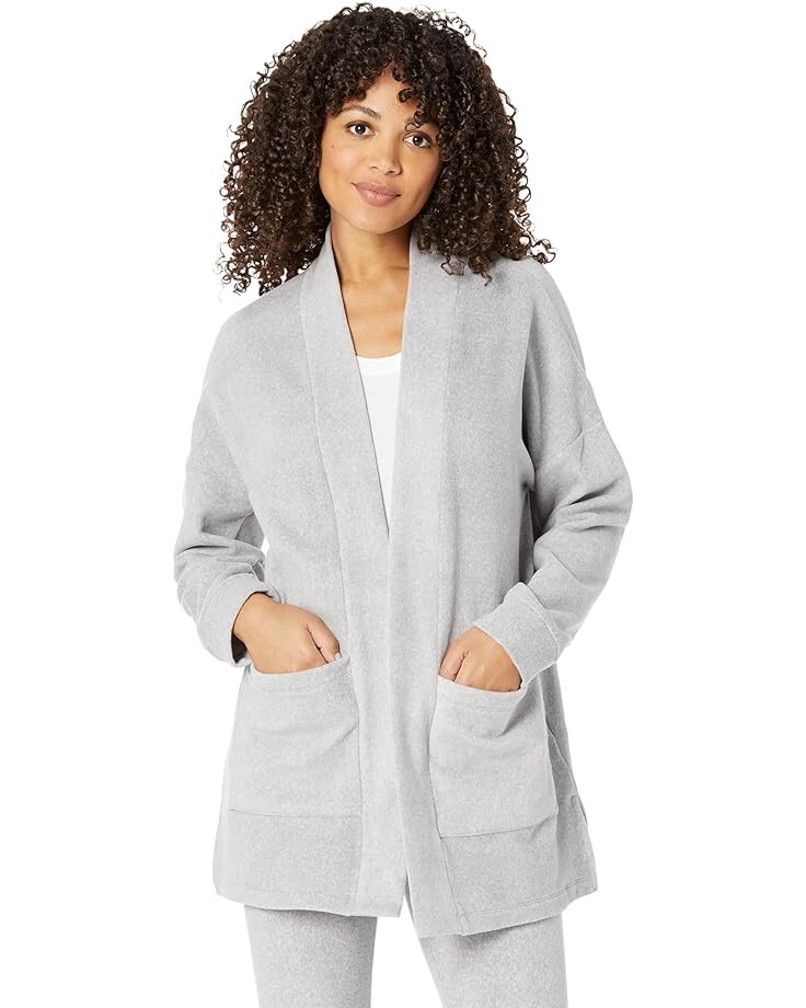 Пижамный комплект DKNY Fleece Long Sleeve Cardi with Leggings Set, цвет Grey Heather
Пижамный комплект DKNY Fleece Long Sleeve Cardi with Leggings Set, цвет Grey Heather