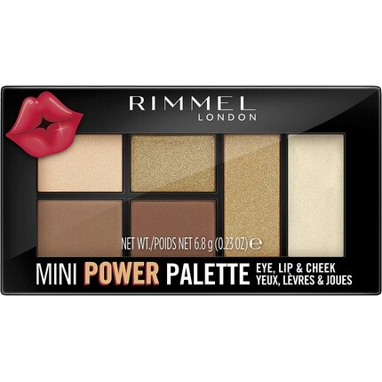 London Mini Power Palette 002 Sassy, Rimmel
London Mini Power Palette 002 Sassy, Rimmel