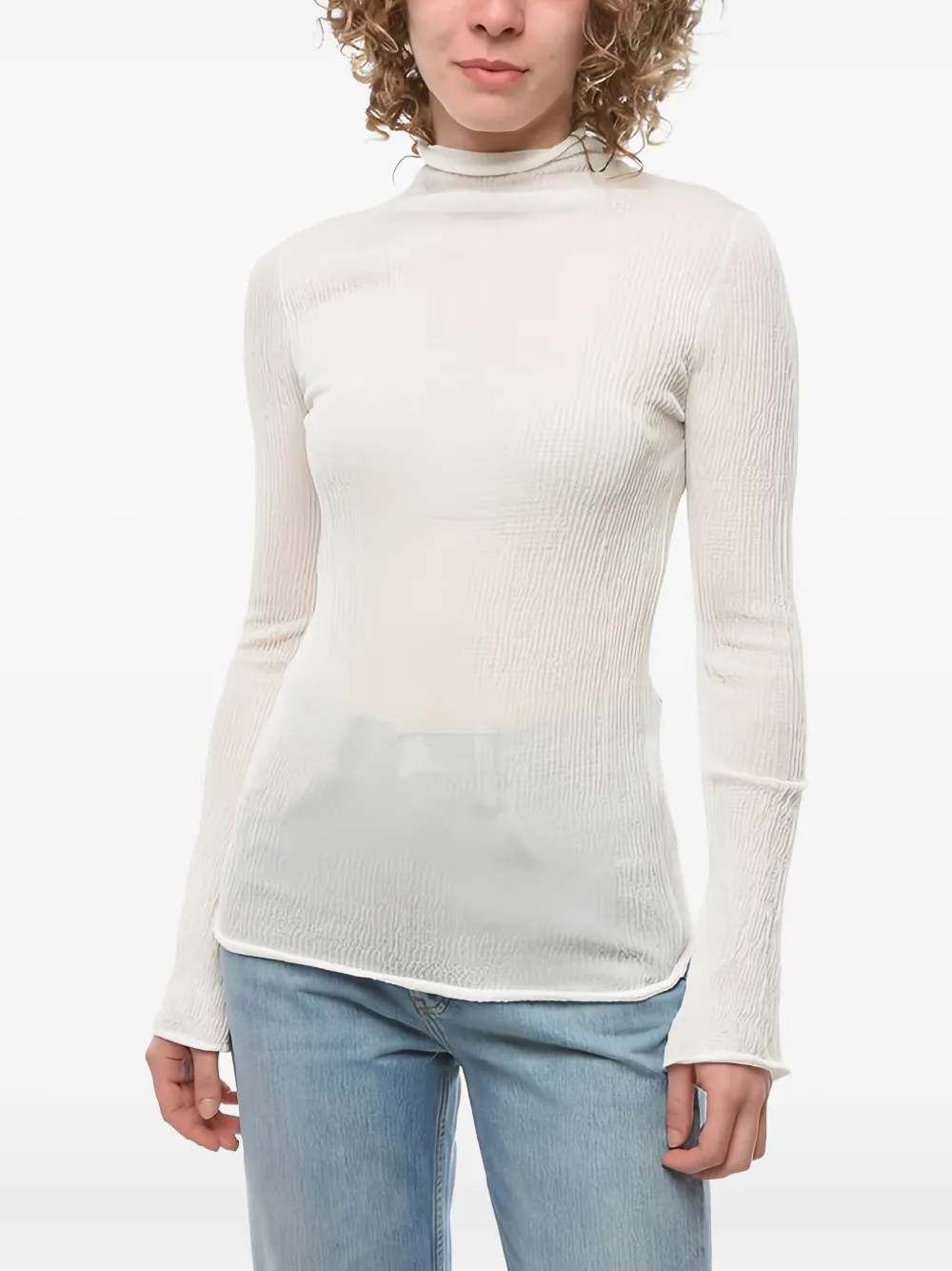 Футболка с высоким воротом Ferragamo, белый
Футболка с высоким воротом Ferragamo, белый