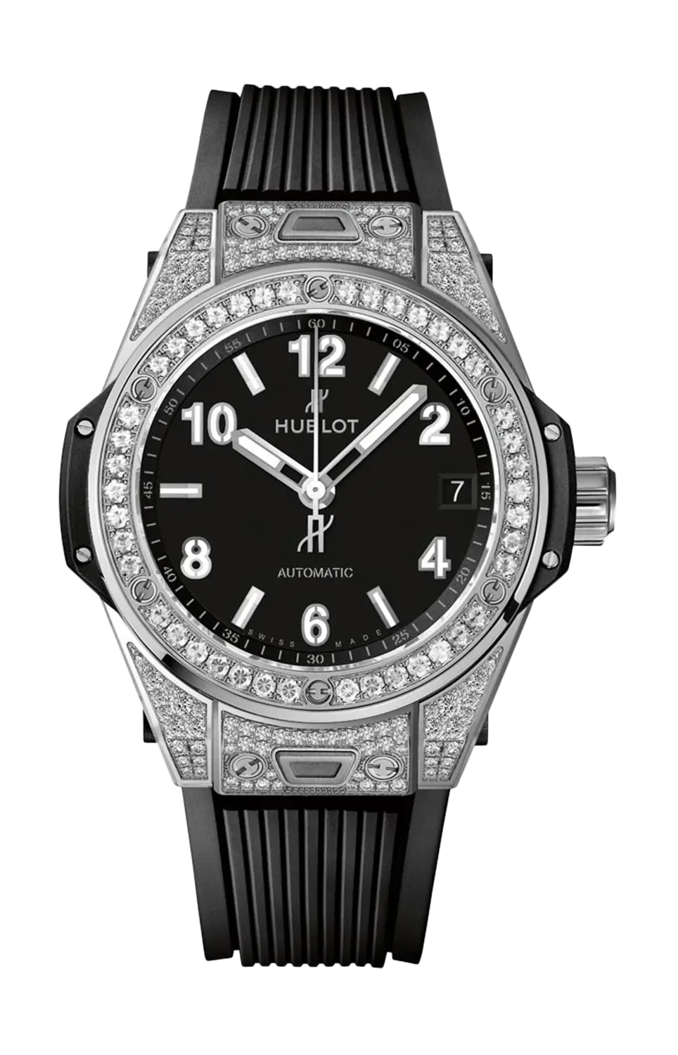 Часы Hublot One click steel pave 39 мм
Часы Hublot One click steel pave 39 мм