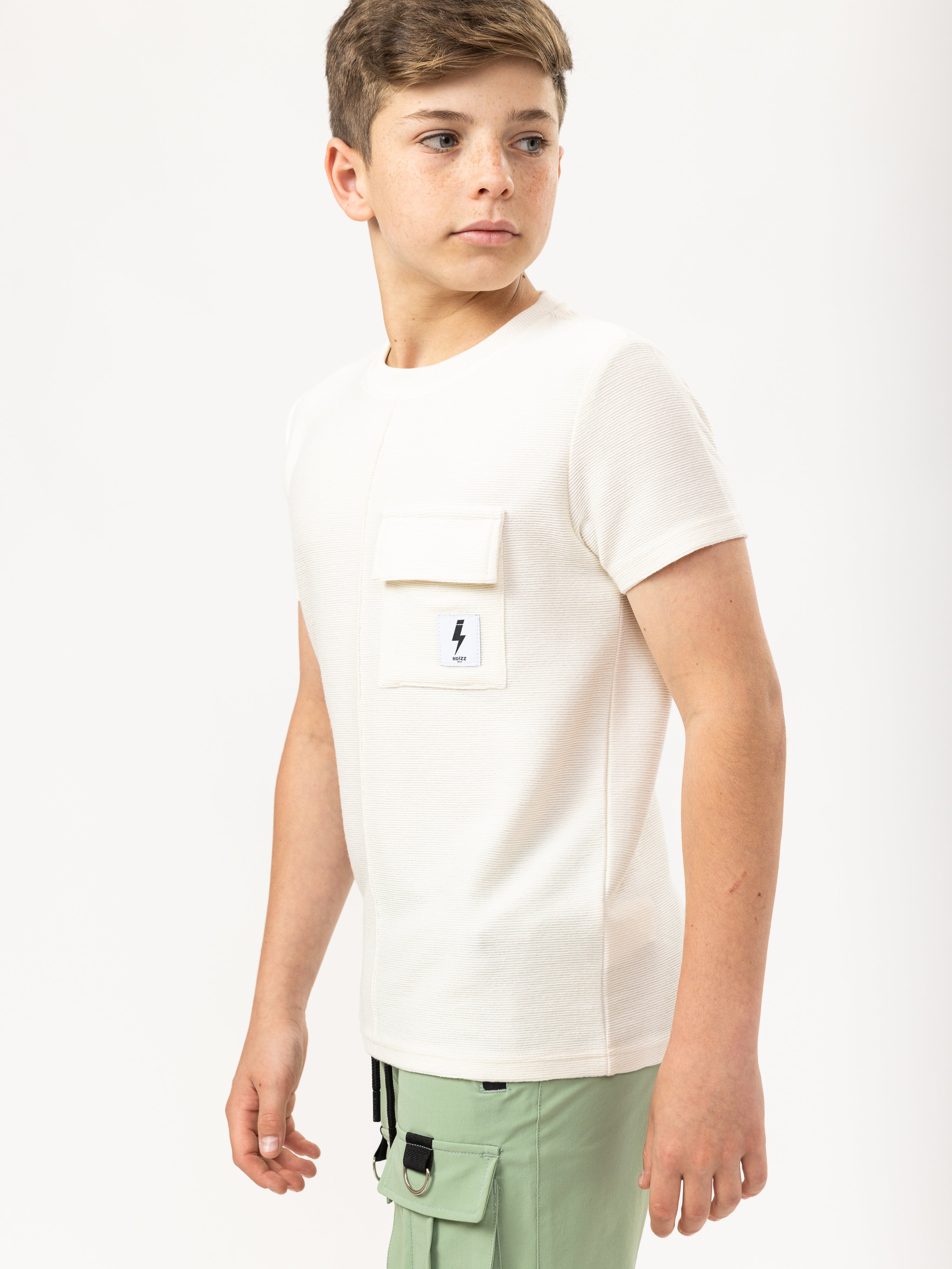 Базовые футболки для мальчиков Noizz, бежевый
Базовые футболки для мальчиков Noizz, бежевый