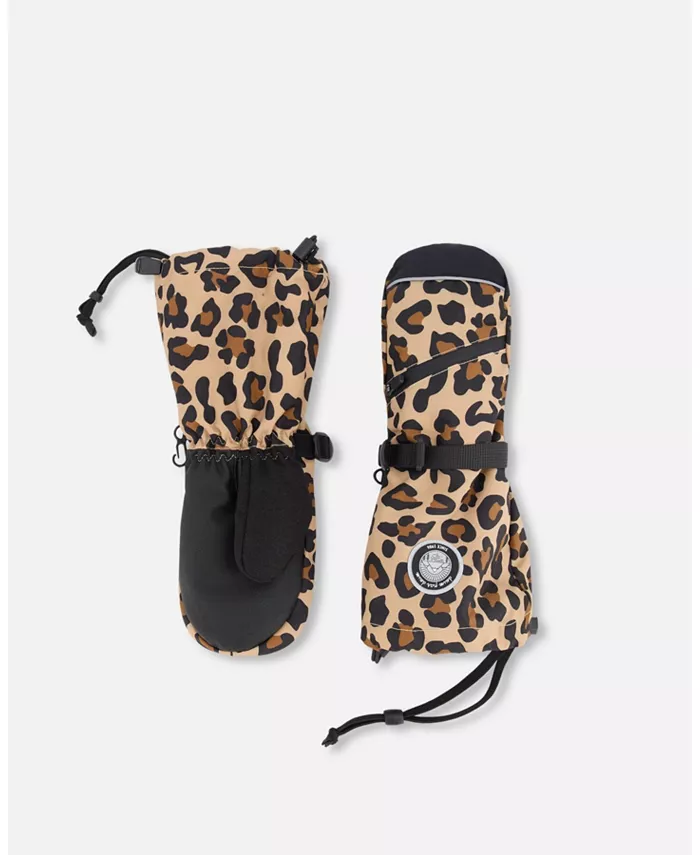 Детские зимние варежки Teknik бежевые леопардовые - для малышей и детей Deux Par Deux
Детские зимние варежки Teknik бежевые леопардовые - для малышей и детей Deux Par Deux