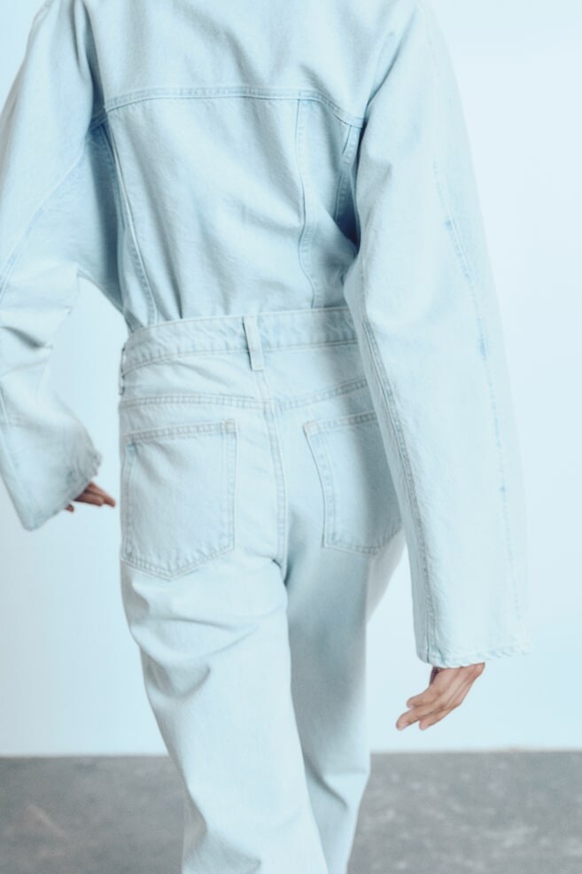 Расклешенные обычные джинсы H&M, голубой
Расклешенные обычные джинсы H&M, голубой