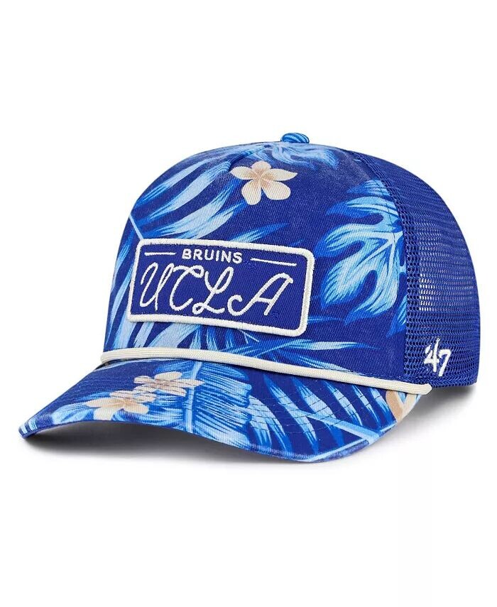 Мужская синяя кепка UCLA Bruins Tropicalia Hitch Adjustable '47 Brand
Мужская синяя кепка UCLA Bruins Tropicalia Hitch Adjustable '47 Brand