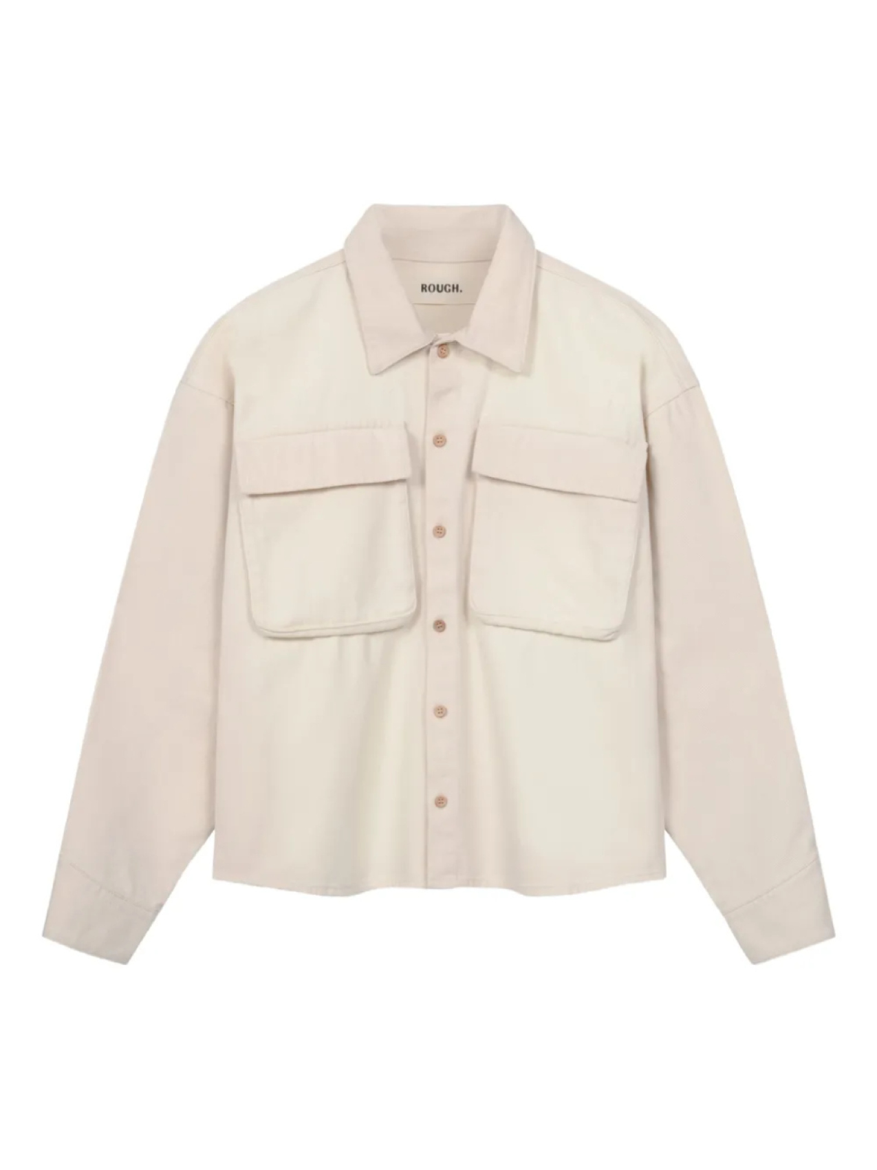 Рубашка на пуговицах ROUGH., нейтральный
Рубашка на пуговицах ROUGH., нейтральный