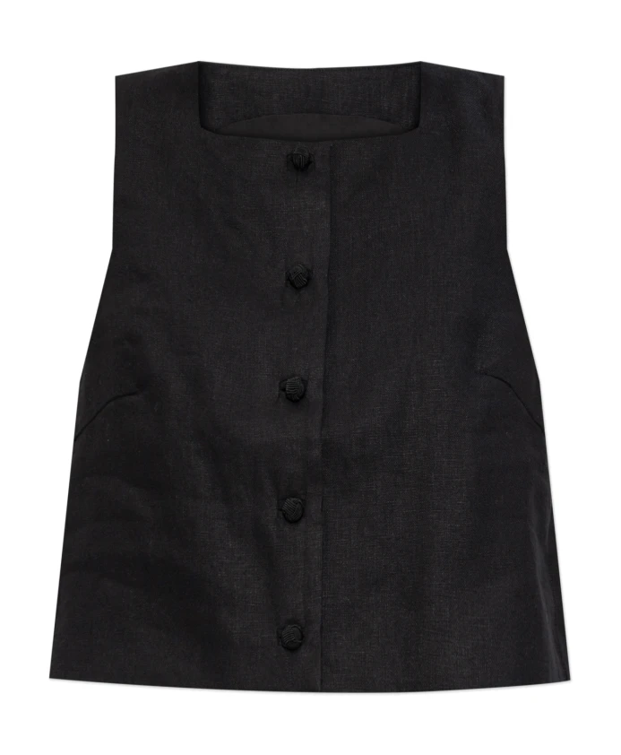 Льняной жилет Rio Posse, черный
Льняной жилет Rio Posse, черный