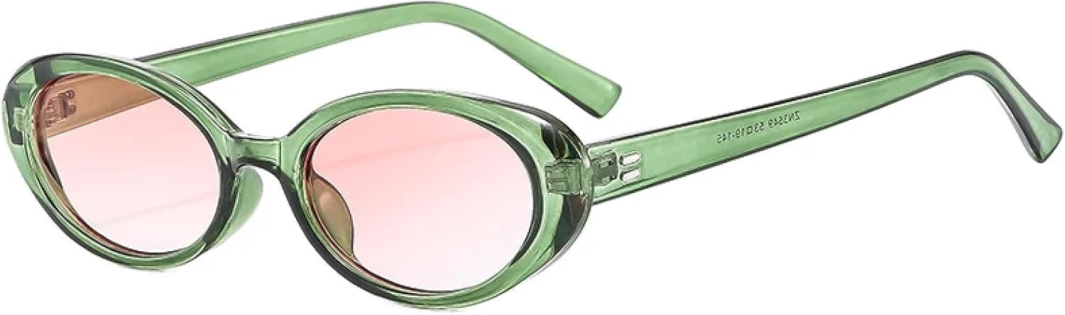 Солнцезащитные очки с защитой от УФ-излучения UV400 | Маленький овальный размер | для женщин и мужчин | для занятий спортом на открытом воздухе и вождения DSVIGF, Green Pink
Солнцезащитные очки с защитой от УФ-излучения UV400 | Маленький овальный размер | для женщин и мужчин | для занятий спортом на открытом воздухе и вождения DSVIGF, Green Pink