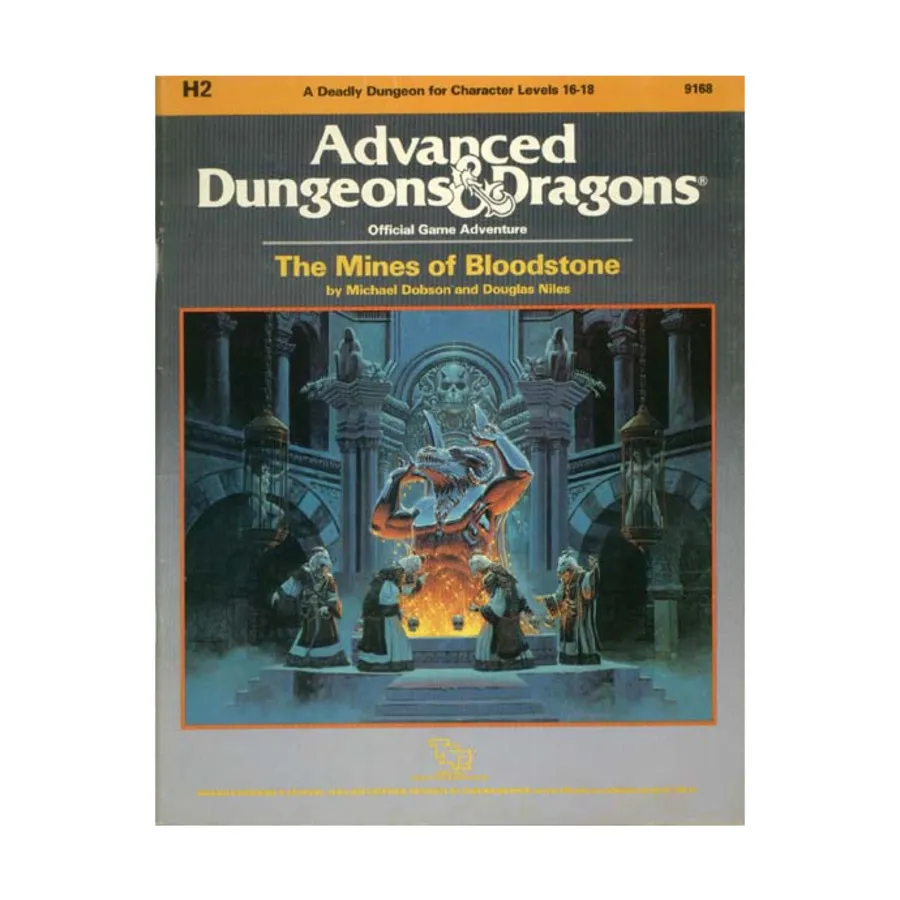 Модуль Mines of Bloodstone, Advanced Dungeons & Dragons (1st Edition) - Modules & Adventures
Модуль Mines of Bloodstone, Advanced Dungeons & Dragons (1st Edition) - Modules & Adventures