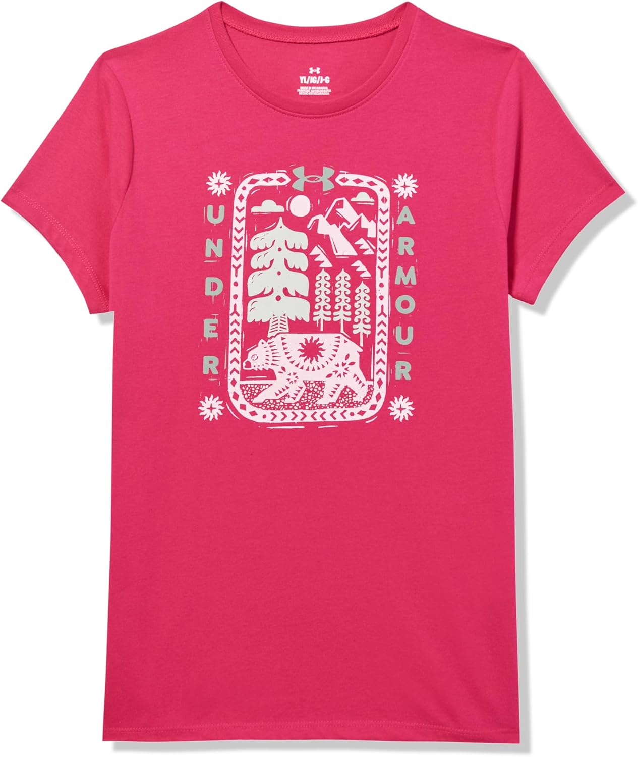 Under Armour Girls Crewneck, легкая и дышащая футболка для спорта, Shaded Fuchsia, Розовый, Under Armour Girls Crewneck, легкая и дышащая футболка для спорта, Shaded Fuchsia
Under Armour Girls Crewneck, легкая и дышащая футболка для спорта, Shaded Fuchsia, Розовый, Under Armour Girls Crewneck, легкая и дышащая футболка для спорта, Shaded Fuchsia