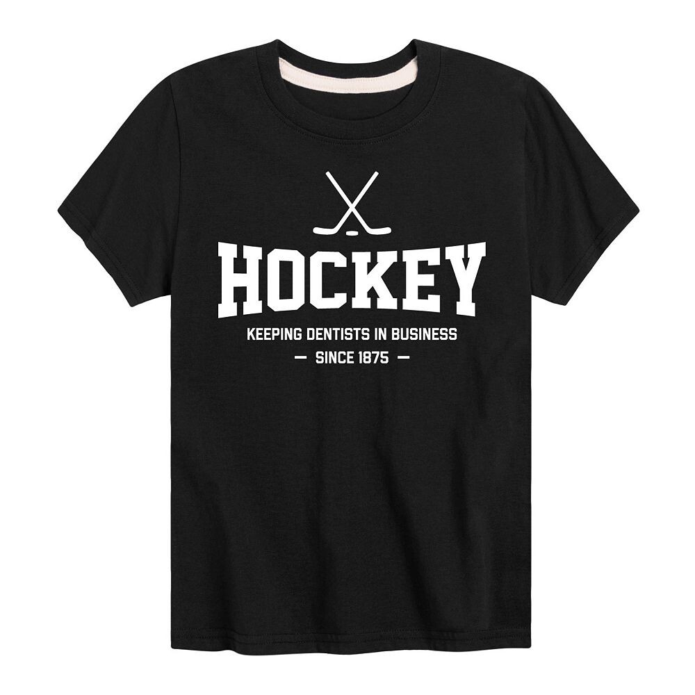 Хоккейная футболка с рисунком стоматолога для мальчиков 8–20 лет Licensed Character, черный
Хоккейная футболка с рисунком стоматолога для мальчиков 8–20 лет Licensed Character, черный