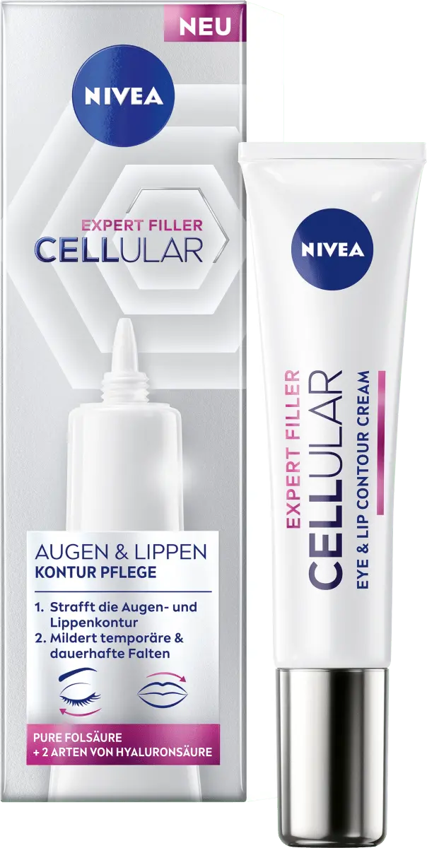 Уход за глазами и губами Cellular Expert Filler 15 мл NIVEA
Уход за глазами и губами Cellular Expert Filler 15 мл NIVEA